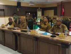 DR. Andi Rita Pimpinan Rakor Pemerintahan