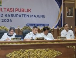 Konsultasi Publik, Djazuli Apresiasi Camat dan Kejari Majene