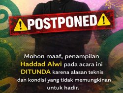 Harmonixa EO Minta Maaf, Penampilan Haddad Alwi di Majene Batal